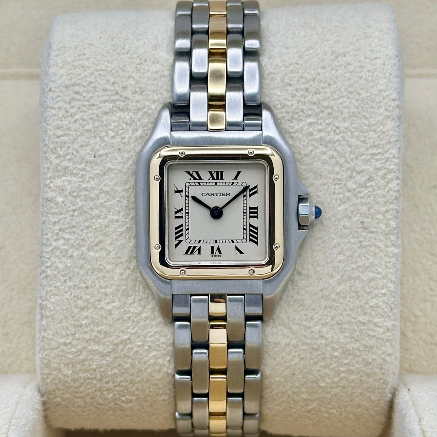 Panthére Small Single Row 18K Yellow Gold Two Tone Ref 1507917 1990