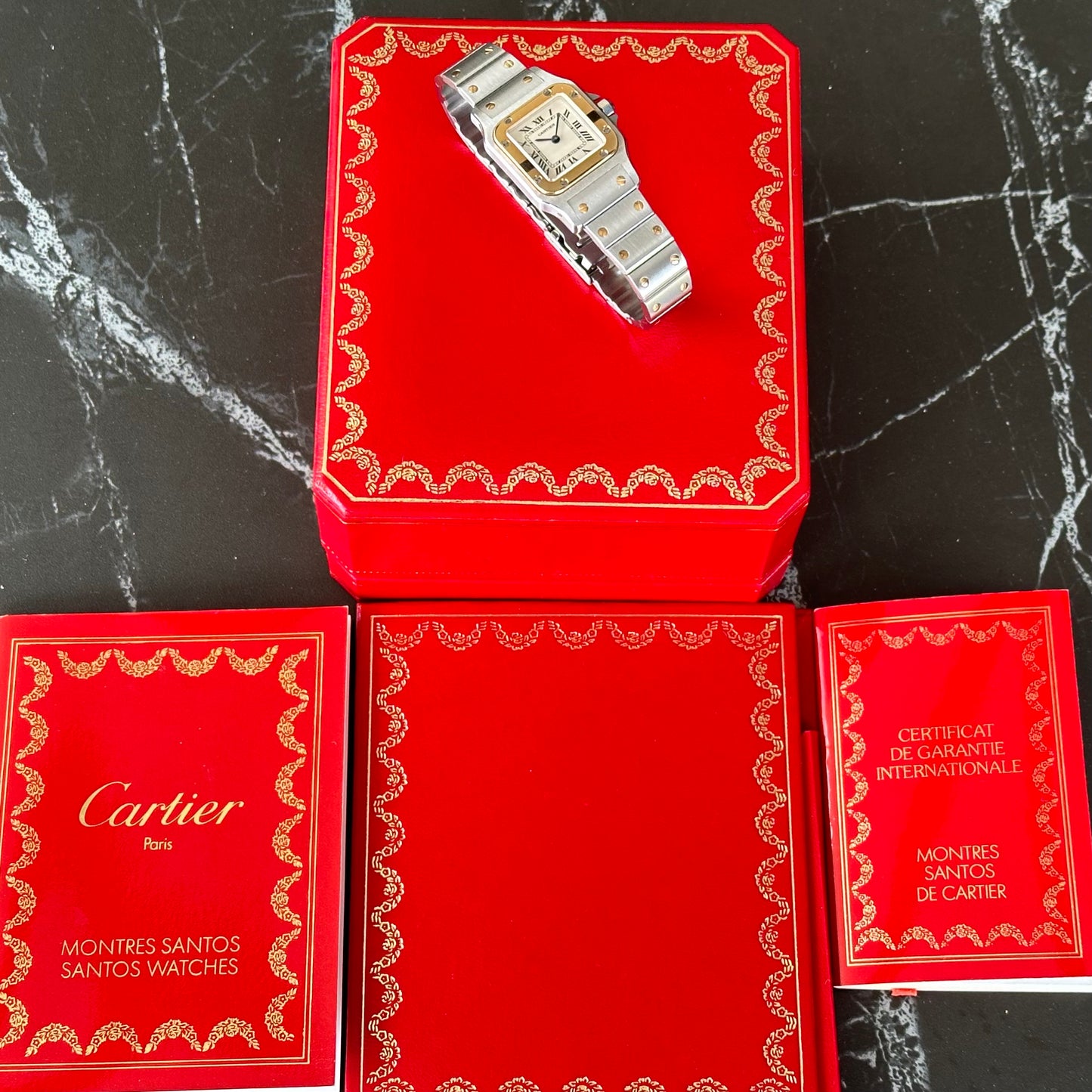 Santos Galbee Small Two Tone Ref 1567 1996