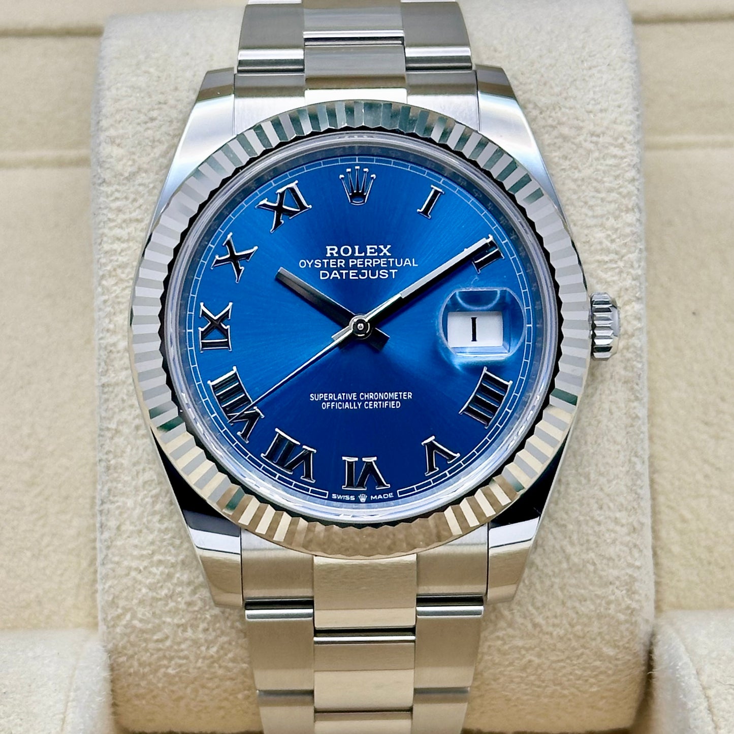 Datejust 41 Azzurro Blue Ref 126334 2022