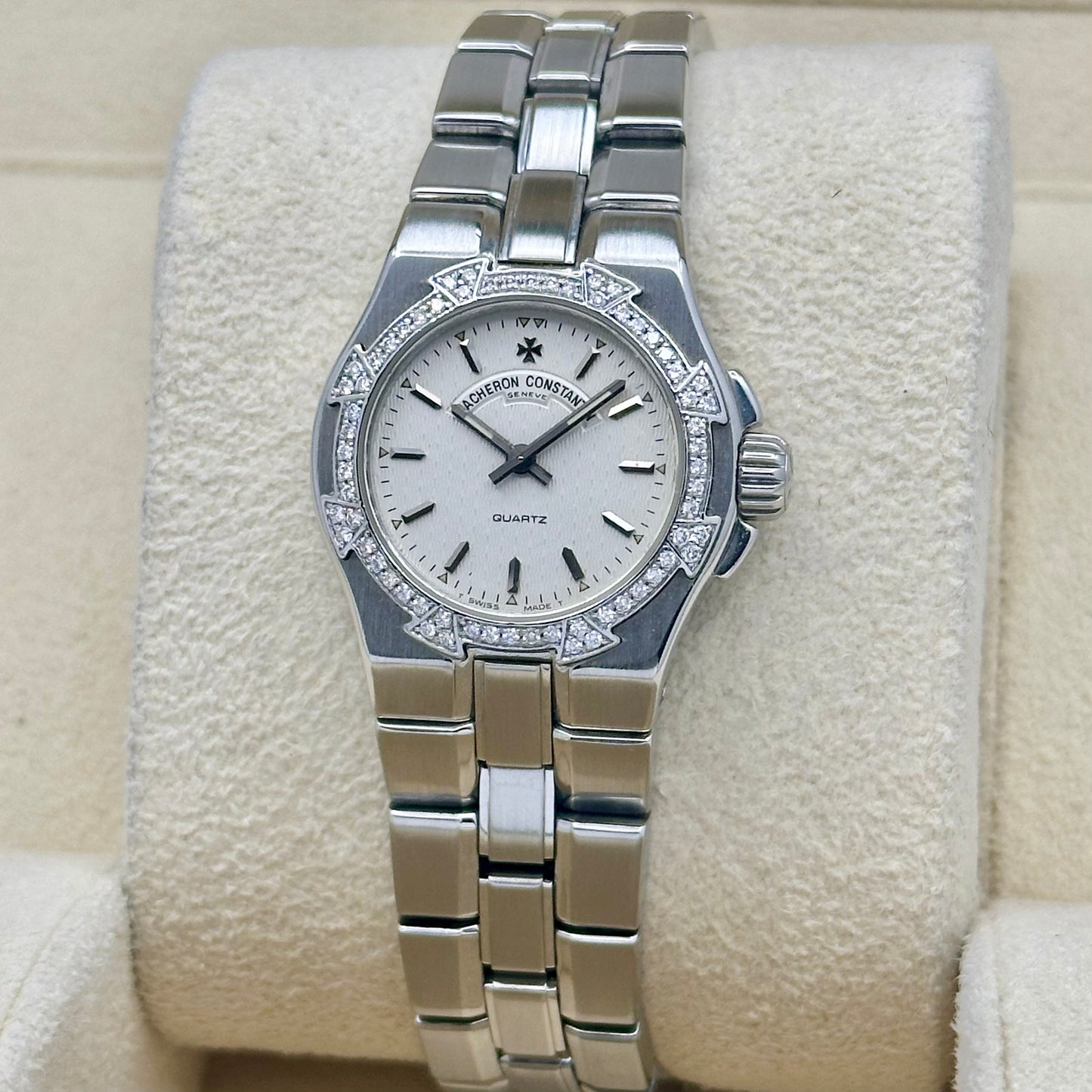 Overseas Factory Diamond Bezel Ref 16050 2005