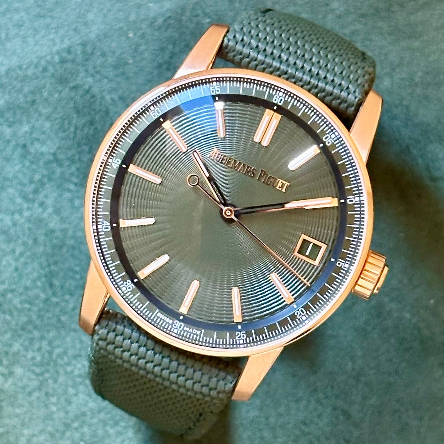 Code 11.59 Green 18K Rose Gold Ref 15210OR.OO.A056KB.01
2023