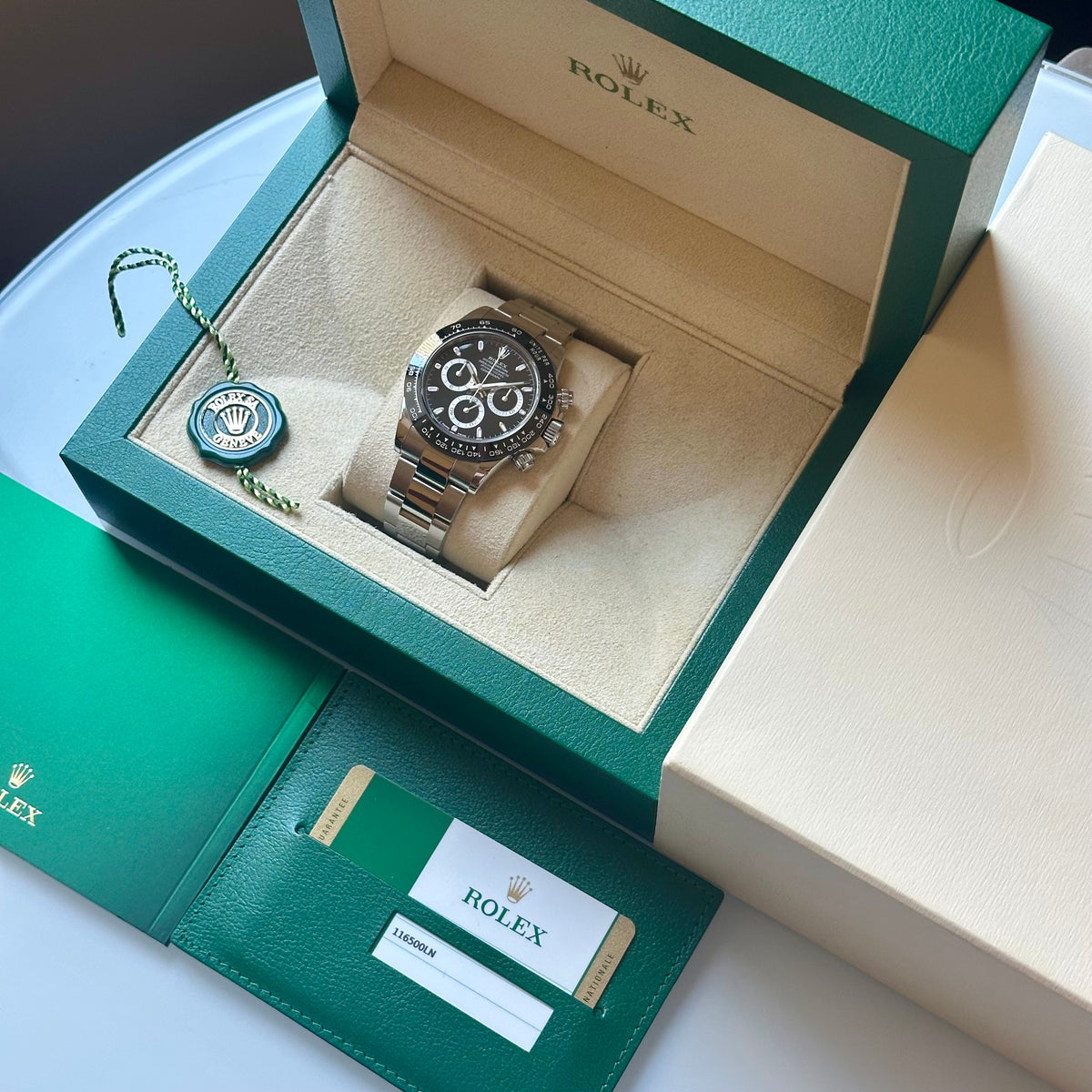 Cosmograph Daytona Black Ceramic Godzilla Ref 116500LN
