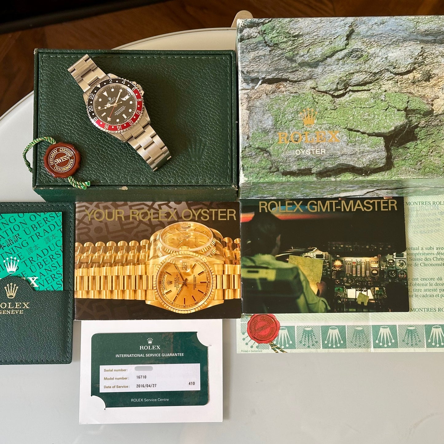 GMT Master II Coke Ref 16710 2001
