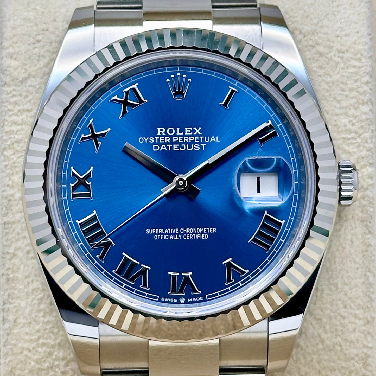 Datejust 41 Azzurro Blue Ref 126334 2022