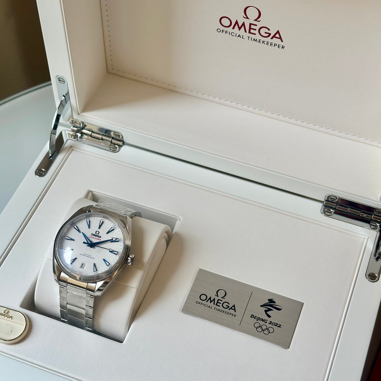 Seamaster Aqua Terra 150M ‘Beijing 2022’ Ref 522.10.41.21.04.001 2025