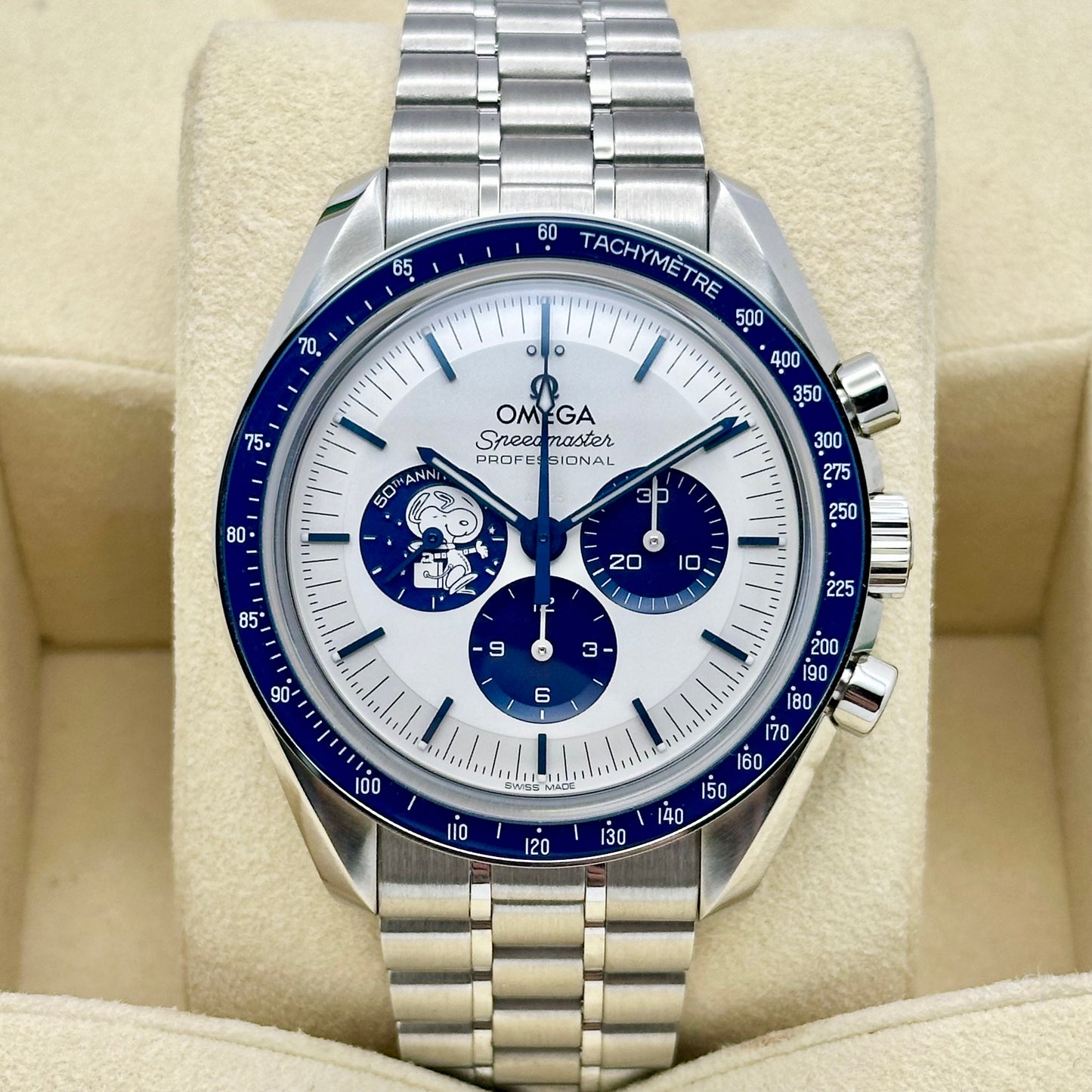 Speedmaster Anniversary Series Silver Snoopy Ref
310.32.42.50.02.001 2022