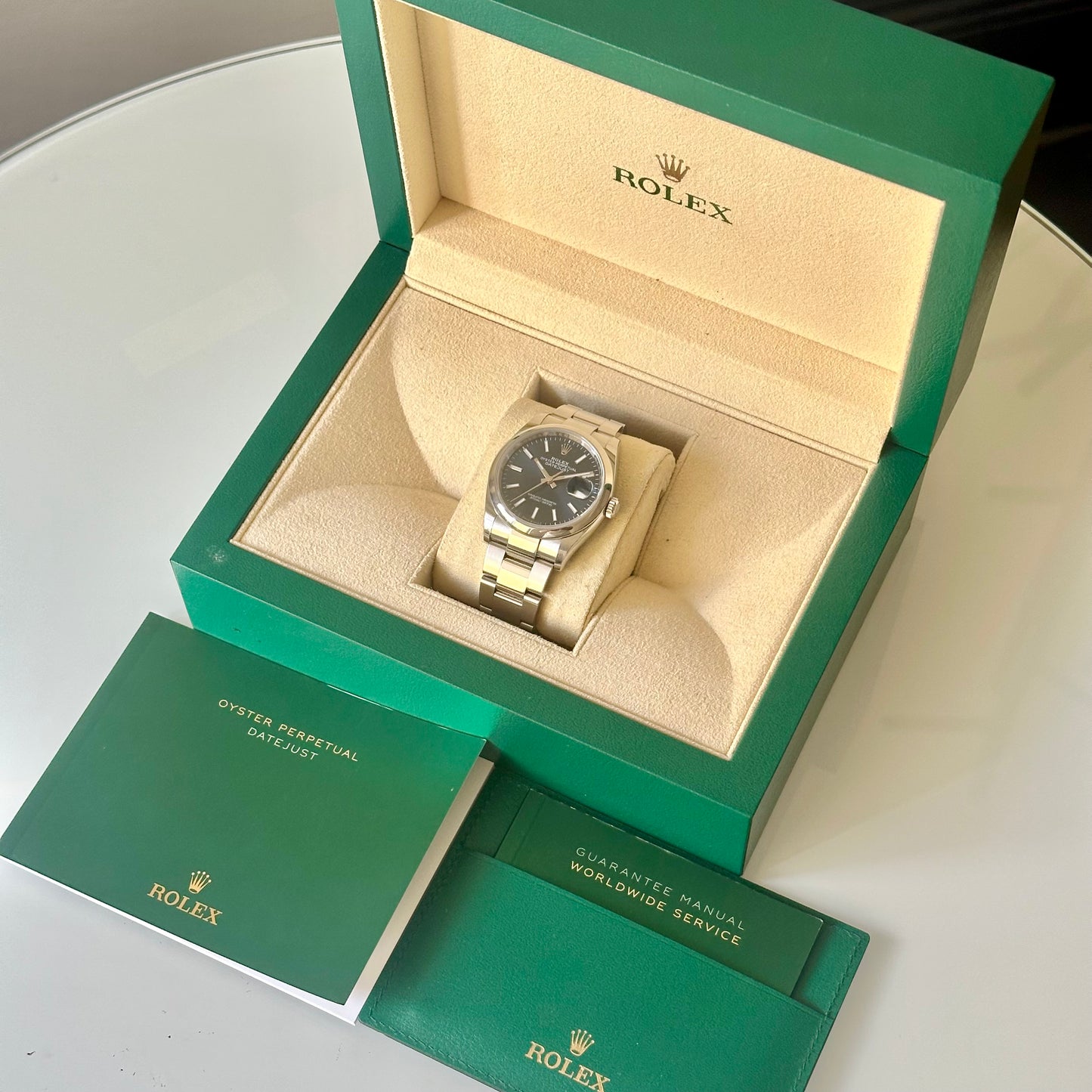 Datejust 36 Blue Ref 126200 2019