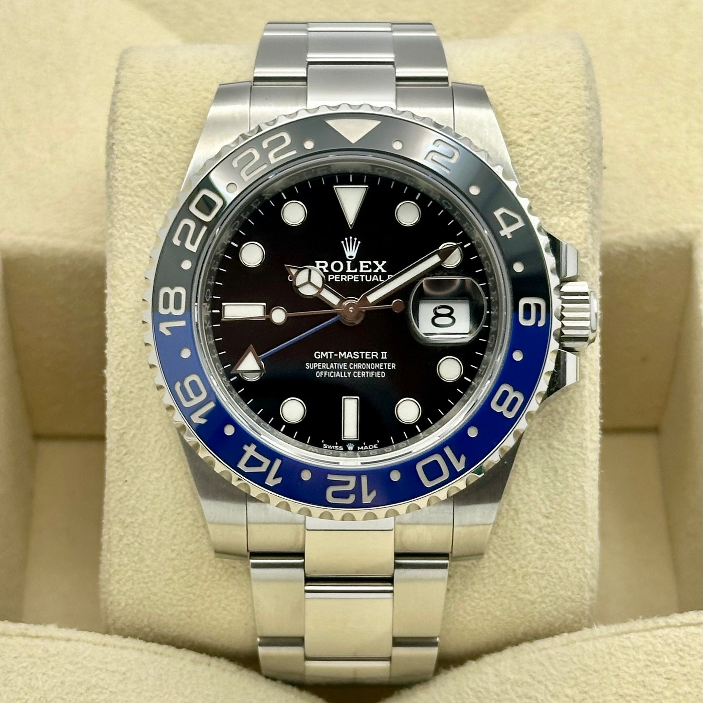 GMT Master II Batman Ref 126710BLNR 2021