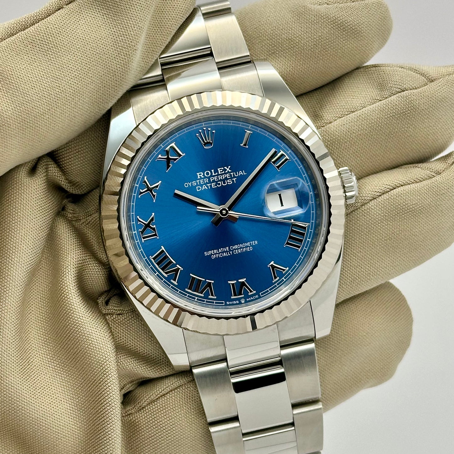 Datejust 41 Azzurro Blue Ref 126334 2022