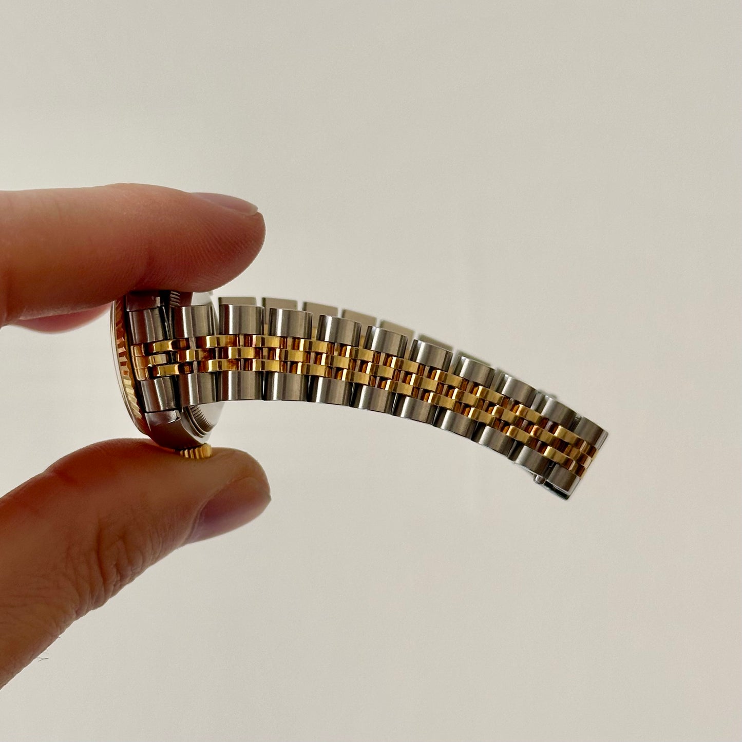 Lady-Datejust 26 Champagne Big Diamond Ref 69173 1995
