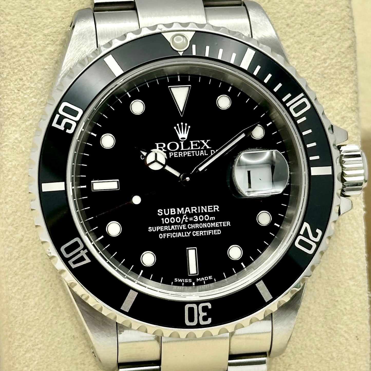 Submariner Date Ref 16610 2000 RSC 2014