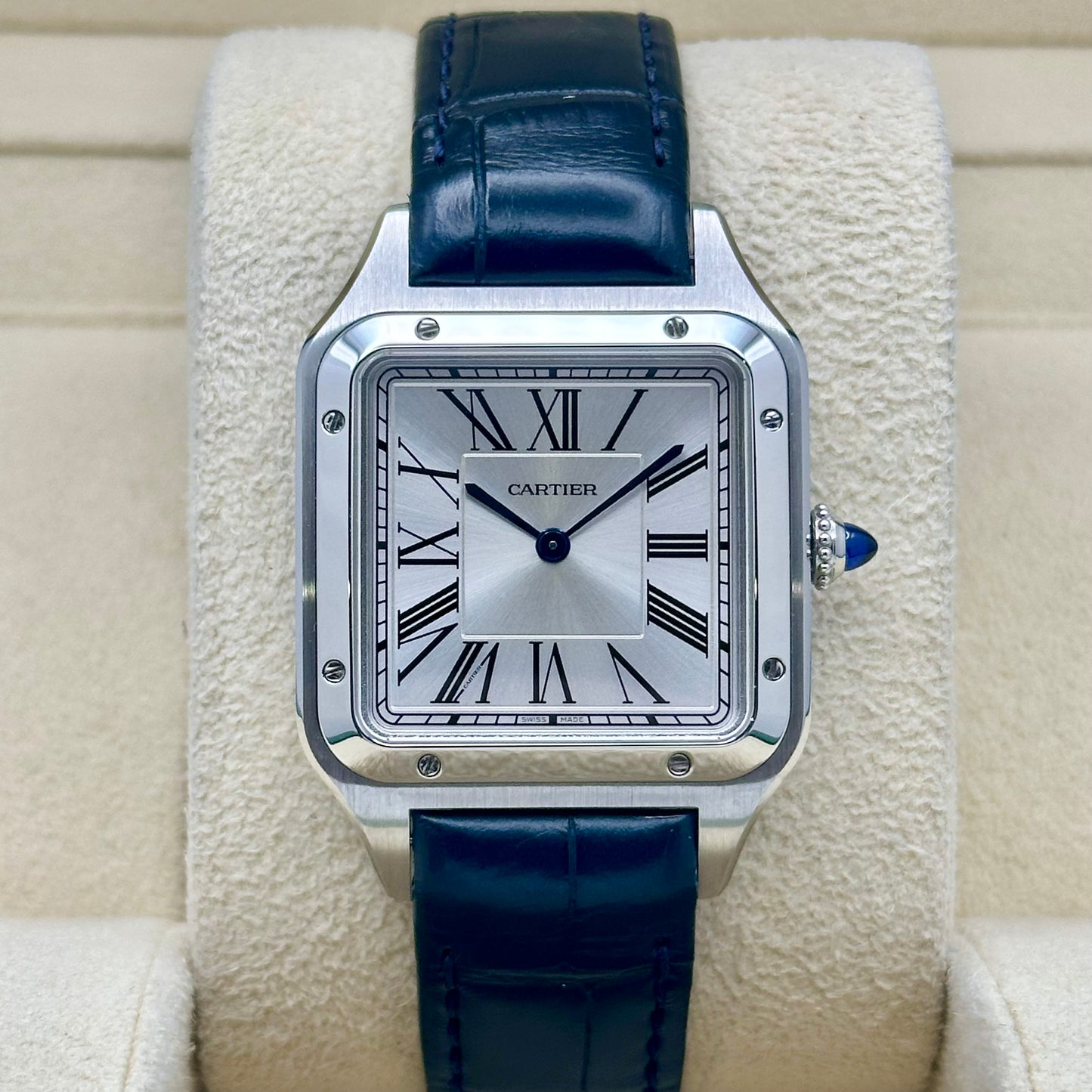 Santos Dumont Large Silver Romans Ref WSSA0022 2025