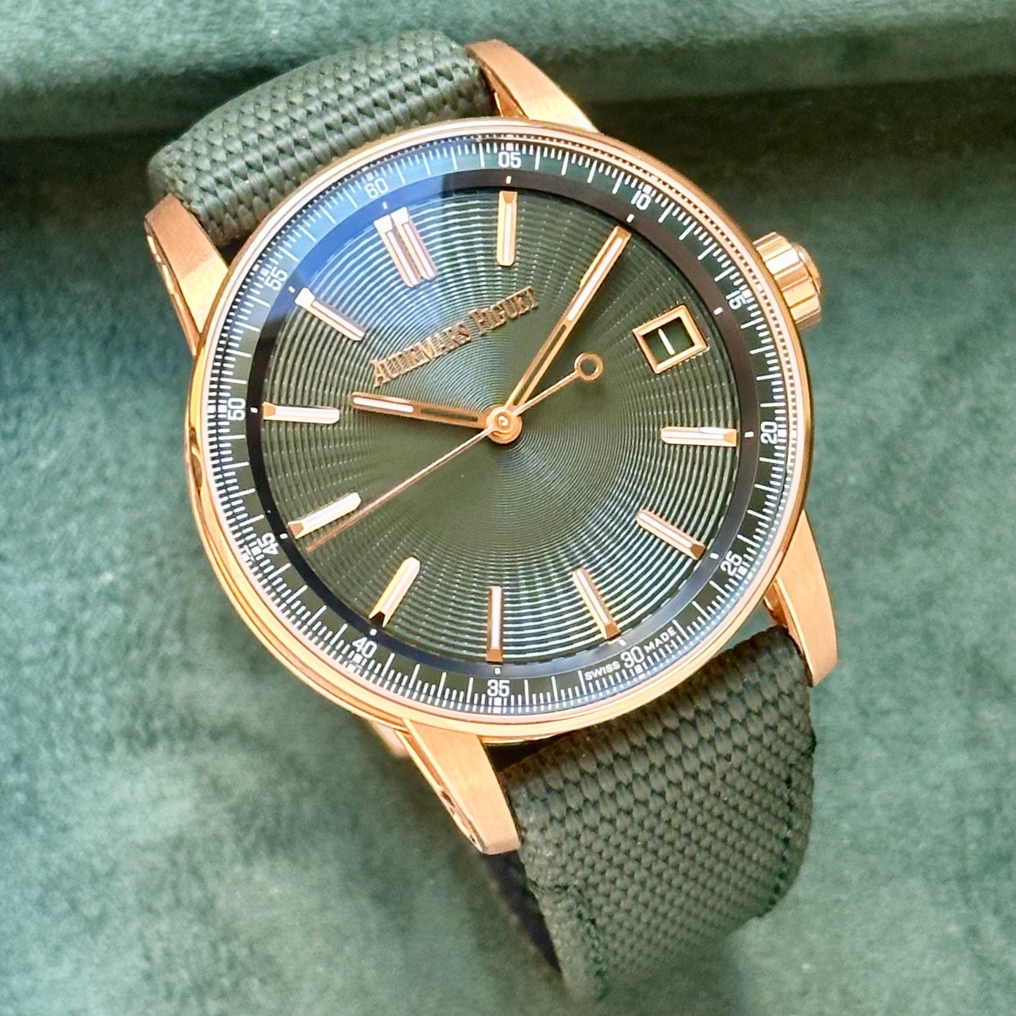 Code 11.59 Green 18K Rose Gold Ref 15210OR.OO.A056KB.01
2023