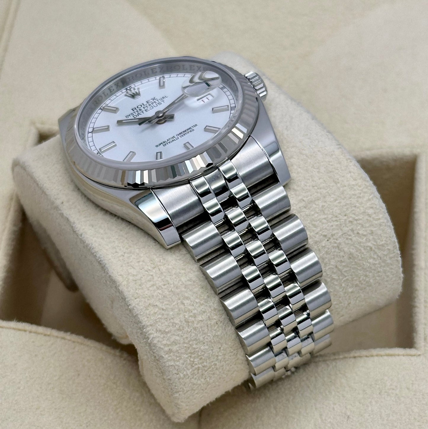 Datejust 36 White Roulette Ref 116234 2014