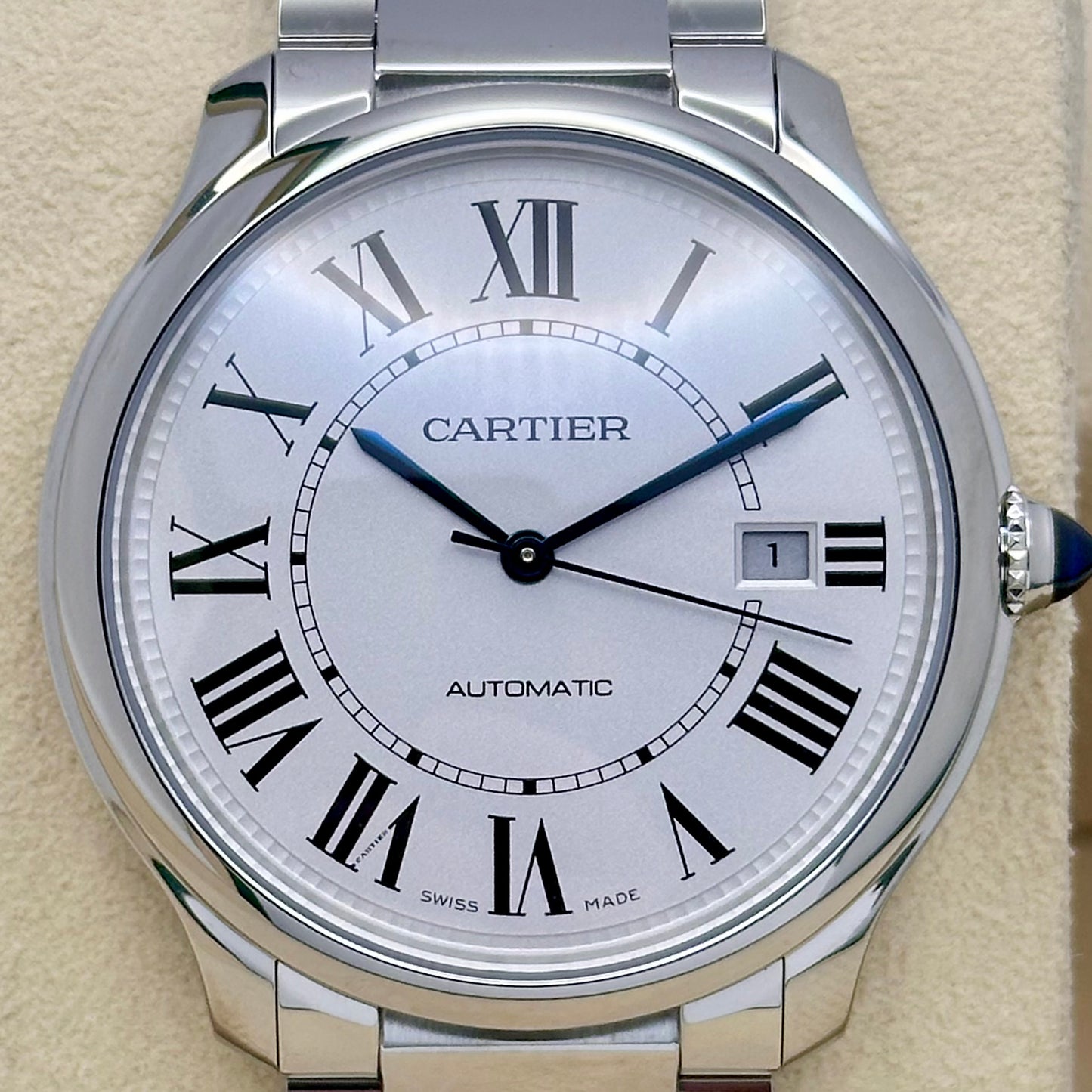 Ronde Must De Cartier White Romans Ref WSRN0035 2024