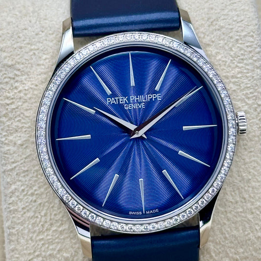 Calatrava Joaillerie 18K White Gold Diamond Bezel 4997/200G-001 2023