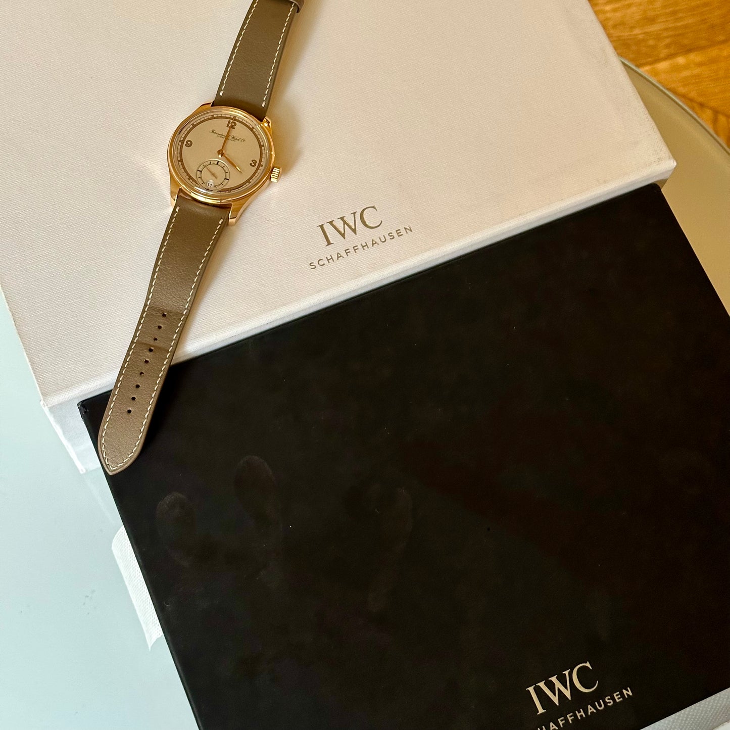 Portugieser Eight Days 75th Anniversary Limited Edition 18K Rose Gold Ref IW5102-06 2015