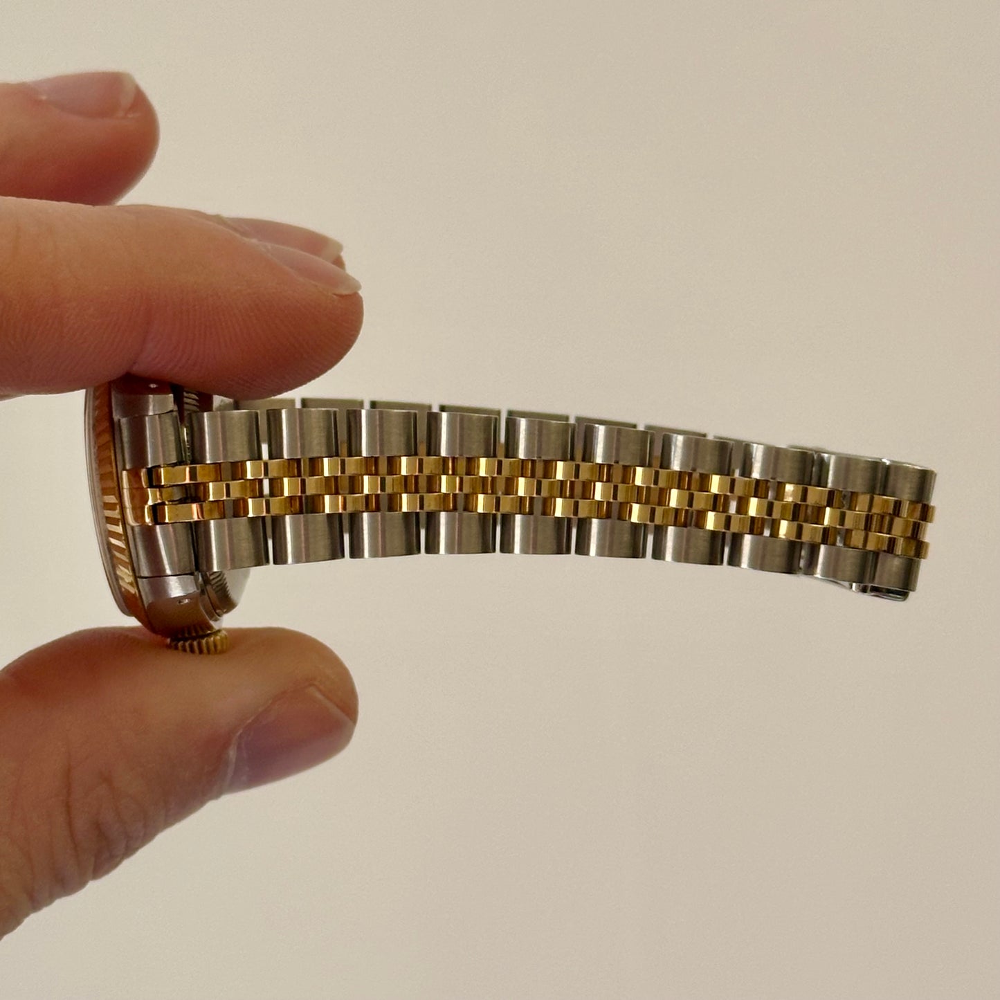 Lady-Datejust 26 Red Vignette Big Diamond Ref 69173 1988