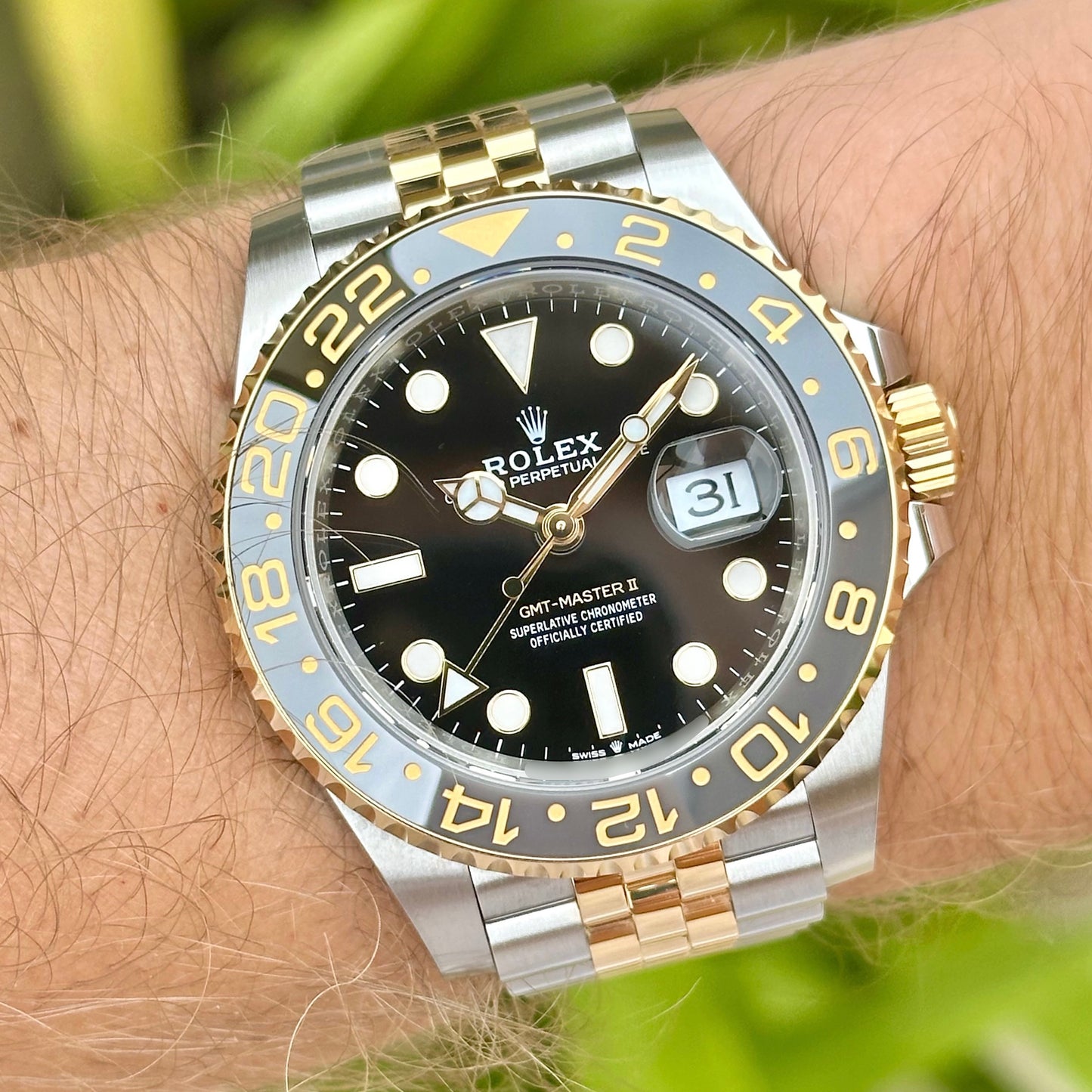 GMT Master II Two Tone Ref 126713GRNR 2023