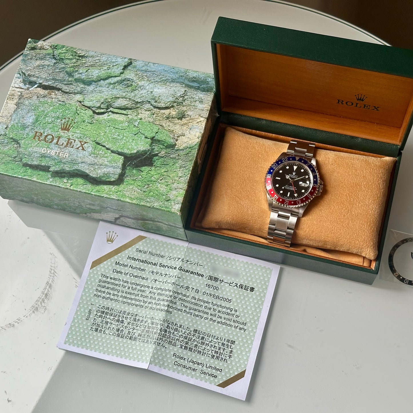 GMT Master Pepsi Ref 16700 1991