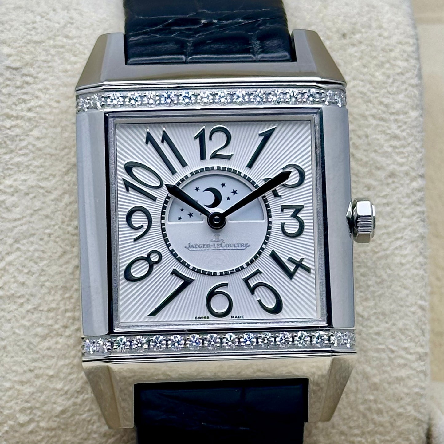 Reverso Lady Squadra Duetto Factory Diamond Set Ref Q7058430