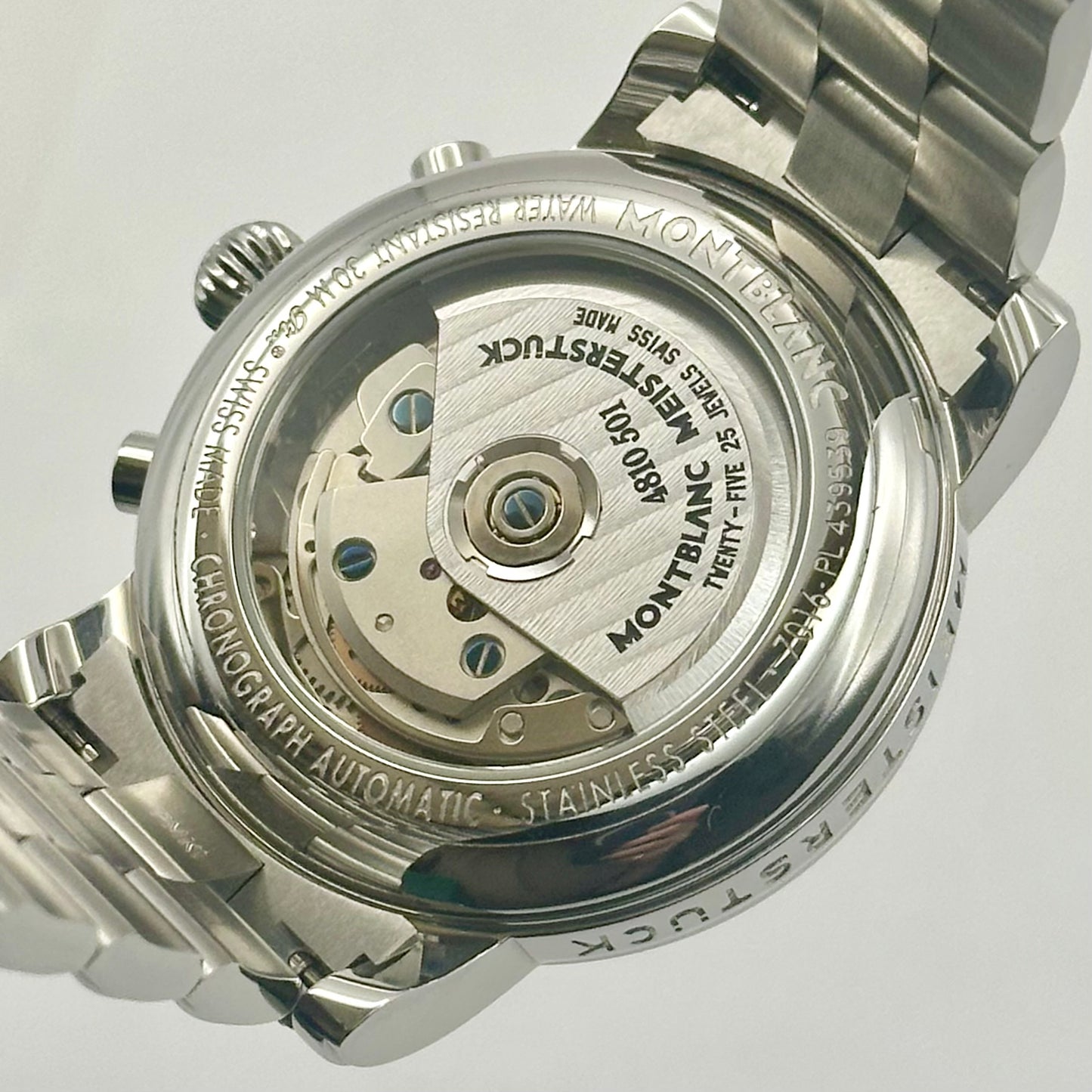 Montblanc Star XL Silver Chronograph Ref M29101 2006