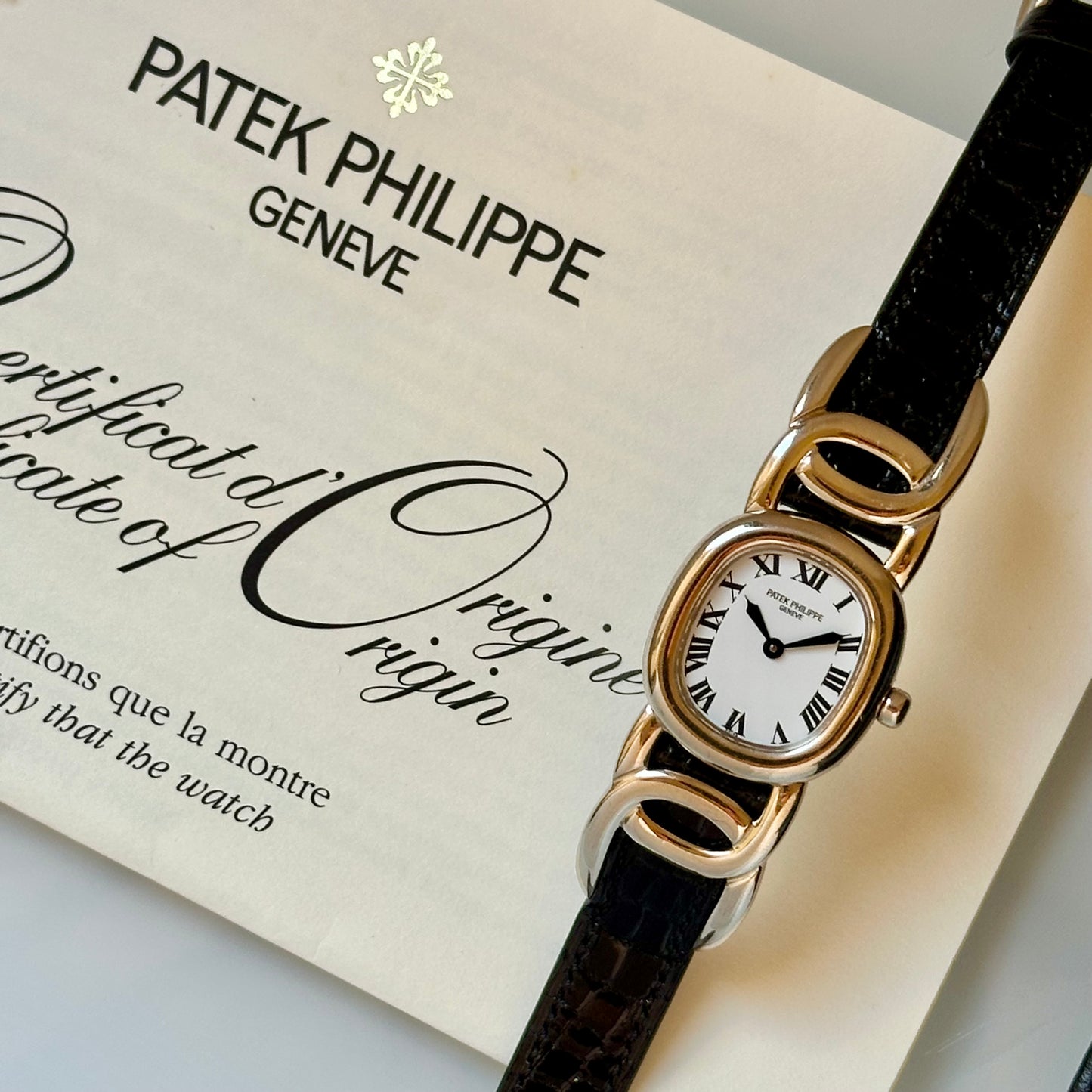 Golden Ellipse 18K White Gold Ref 4830G 1997