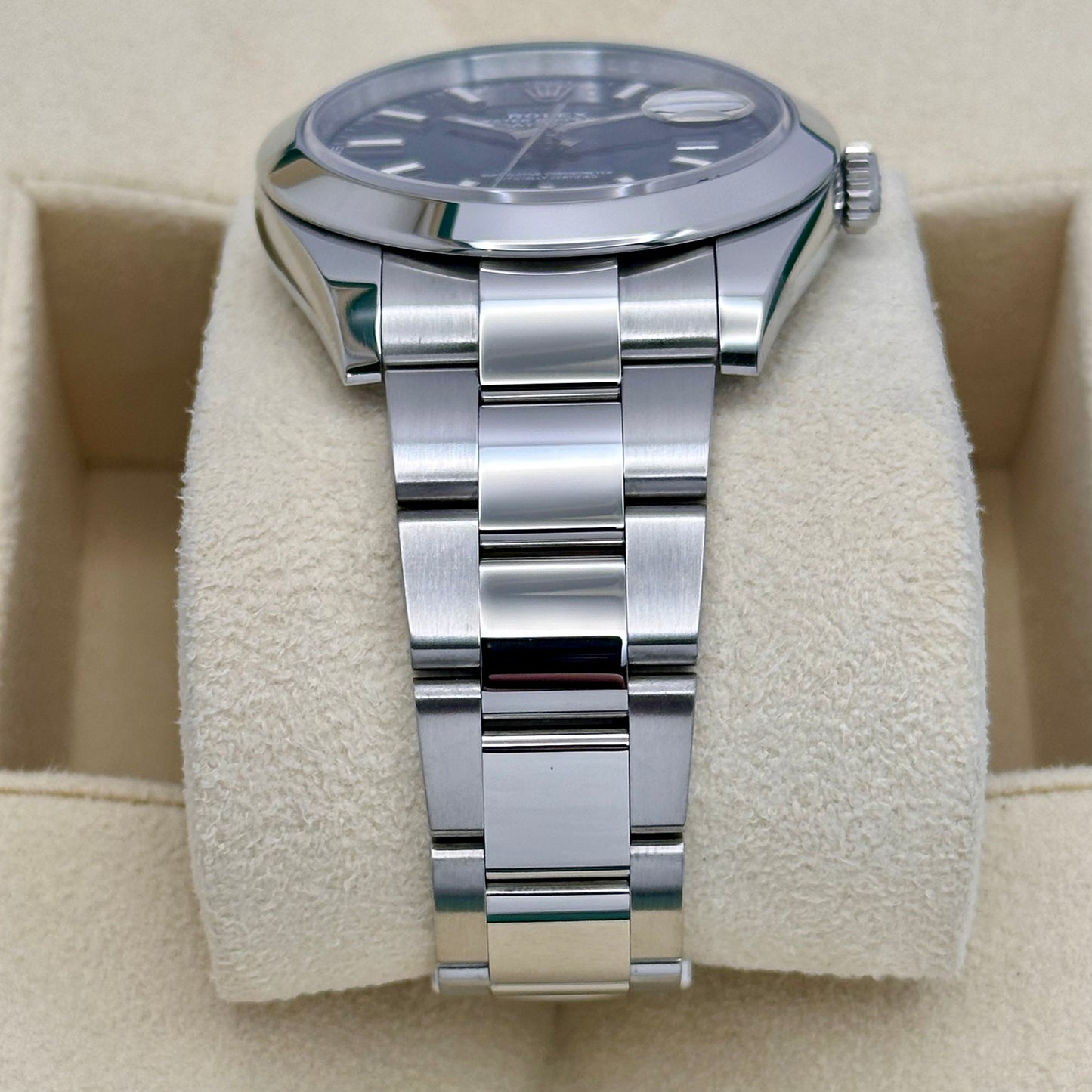 Datejust 41 Blue Sunburst Ref 126300 2022