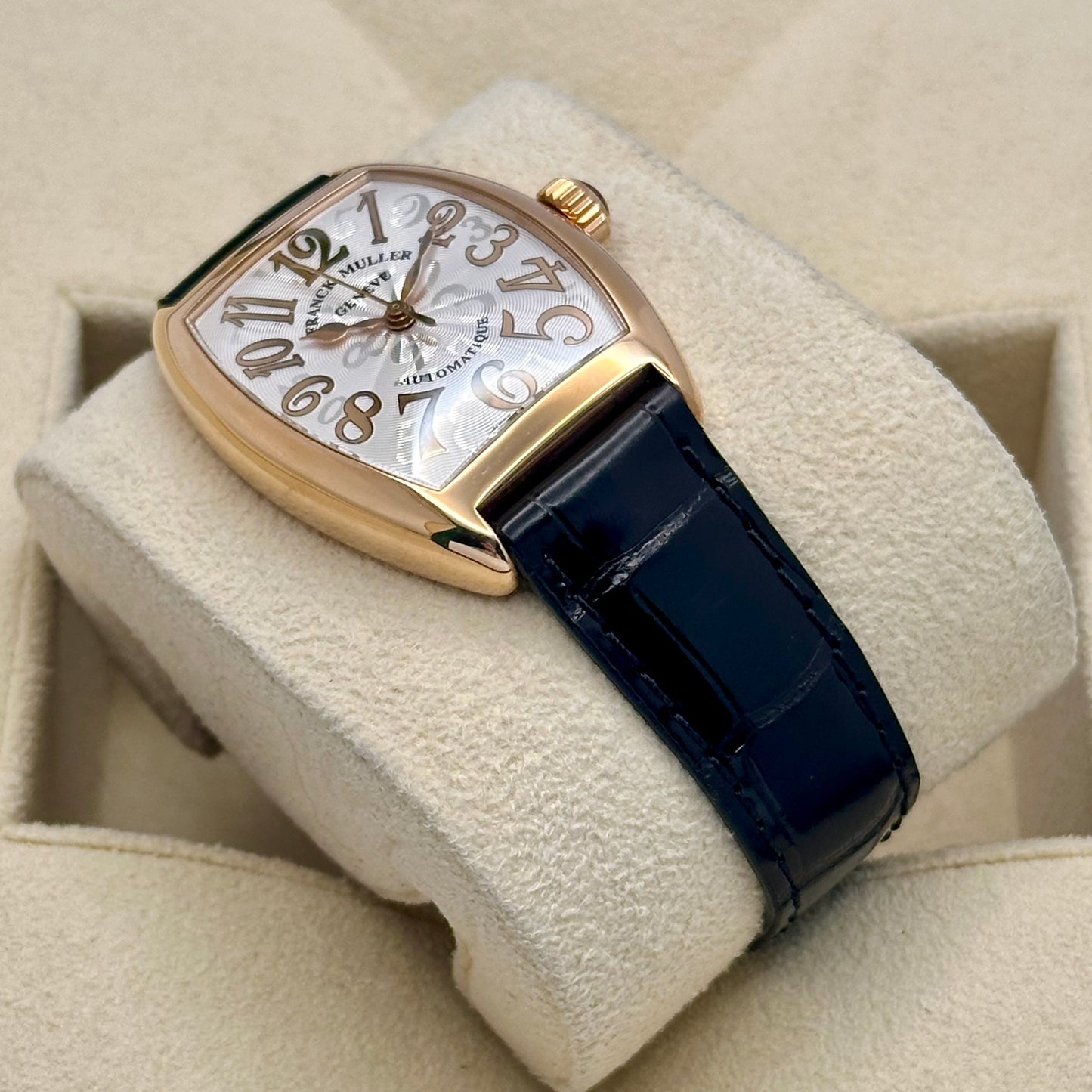 Cintrée Curvex Asia Edition 18K Rose Gold Ref 7500 SC AT FO HO