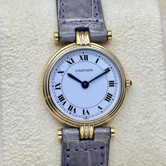 Vendome Trinity 18K Gold White Romans Ref 81004 1990