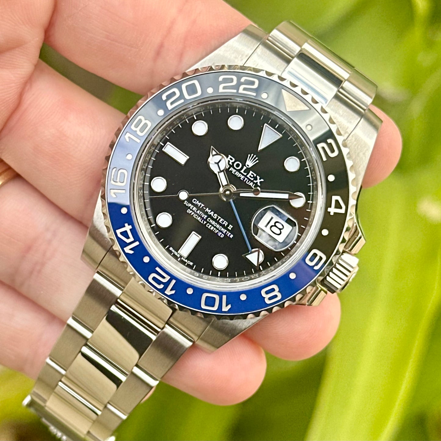 GMT Master II Batman Ref 116710BLNR 2018