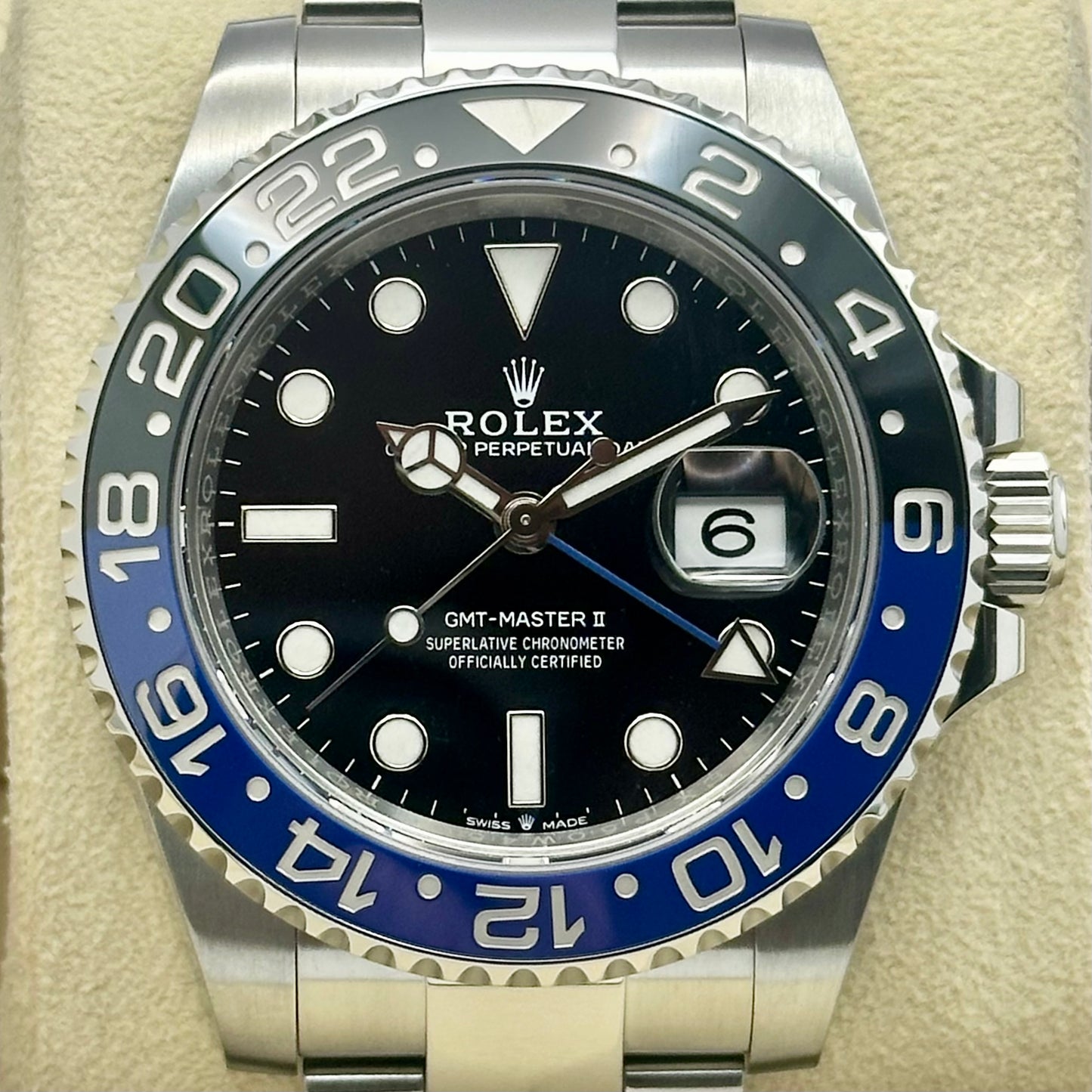 GMT Master II Batman Ref 126710BLNR 2022
