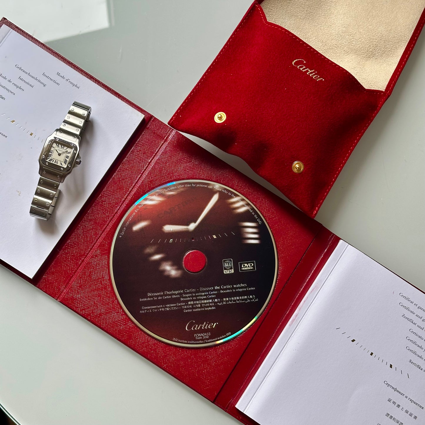 Santos Galbée Small White Romans Ref 1565 2011