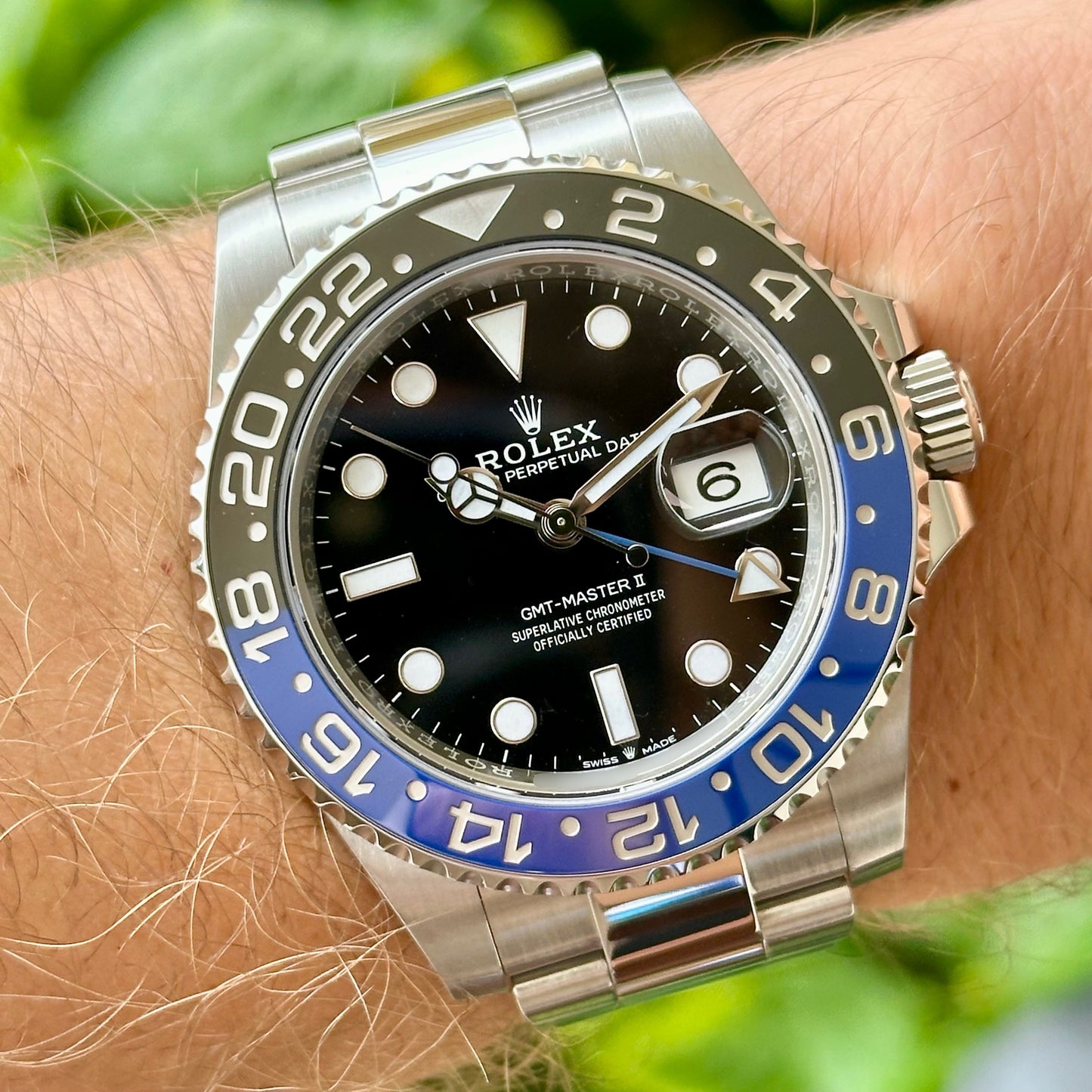 GMT Master II Batman Ref 126710BLNR 2022