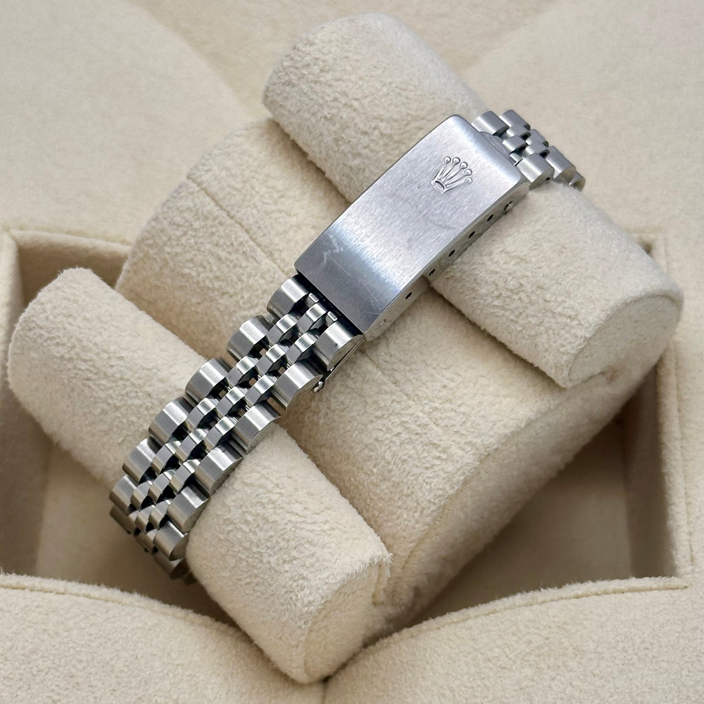 Lady-Datejust 26 Black Computer 18K White Gold Ref 69174 1991
