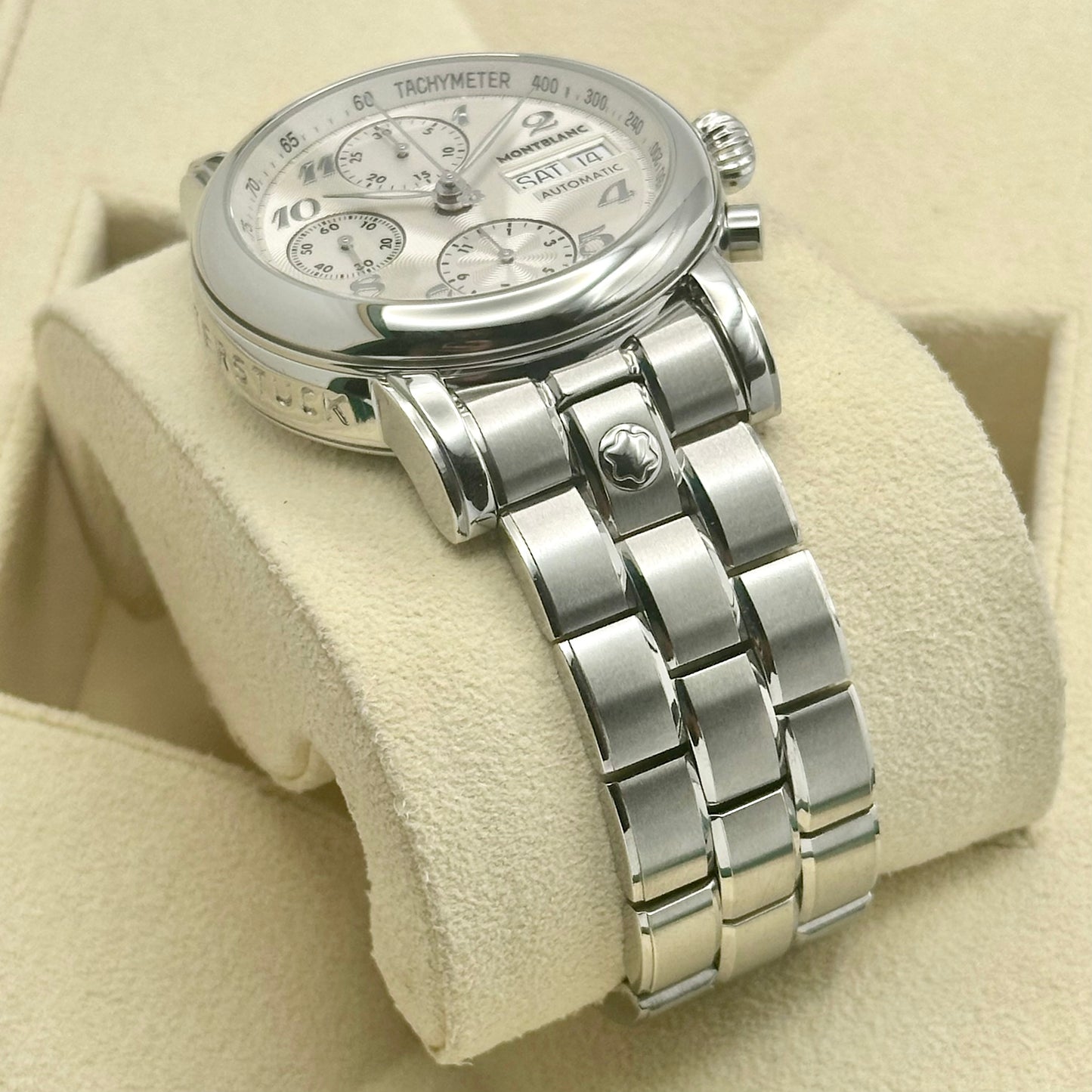 Montblanc Star XL Silver Chronograph Ref M29101 2006