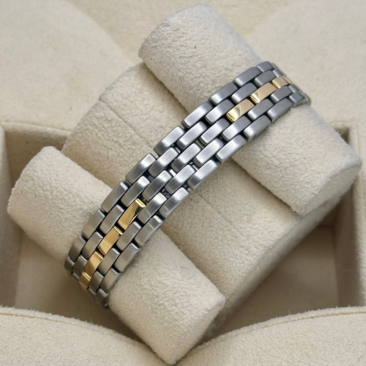 Panthére Small Single Row 18K Yellow Gold Two Tone Ref 1507917 1990