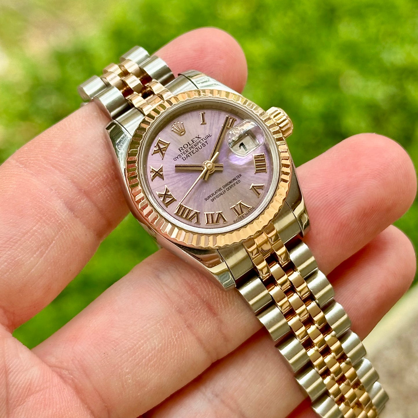 Lady-Datejust 26 Purple Romans Ref 179171 2009
