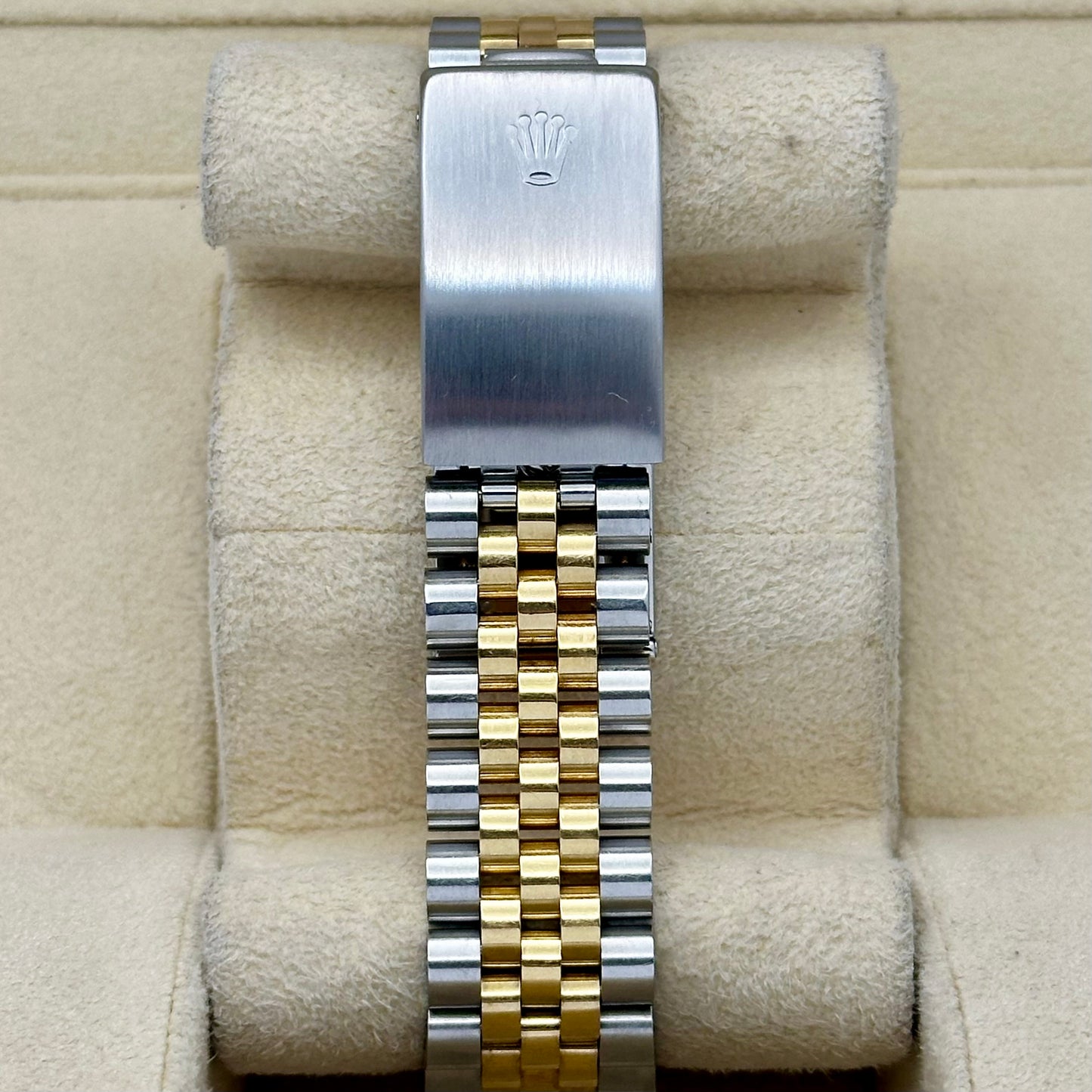Datejust 36 White Buckley Diamond 18K Yellow Gold Ref 16233G 1996