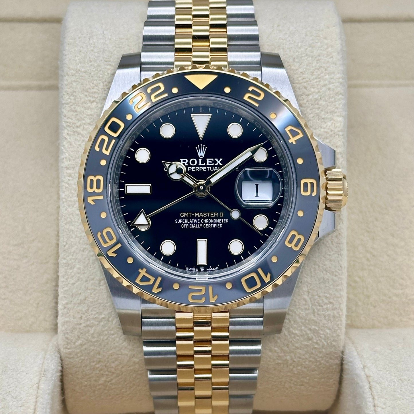 GMT Master II Zombie 18K Yellow Gold Ref 126713GRNR 2024