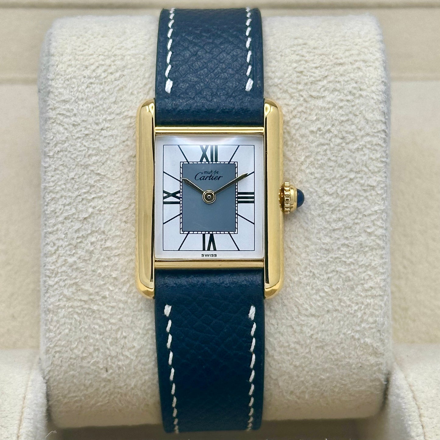 Tank Must Vermeil Small White Romans Ref 5057001 1990