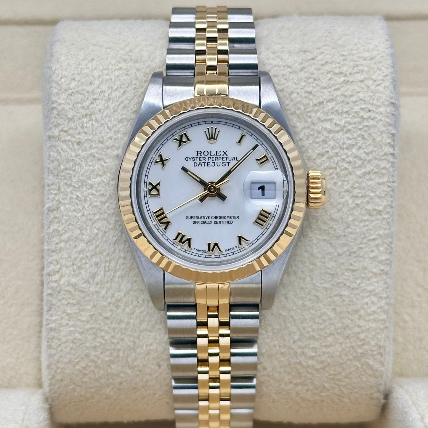 Lady-Datejust 26 White Romans Ref 69173 1994