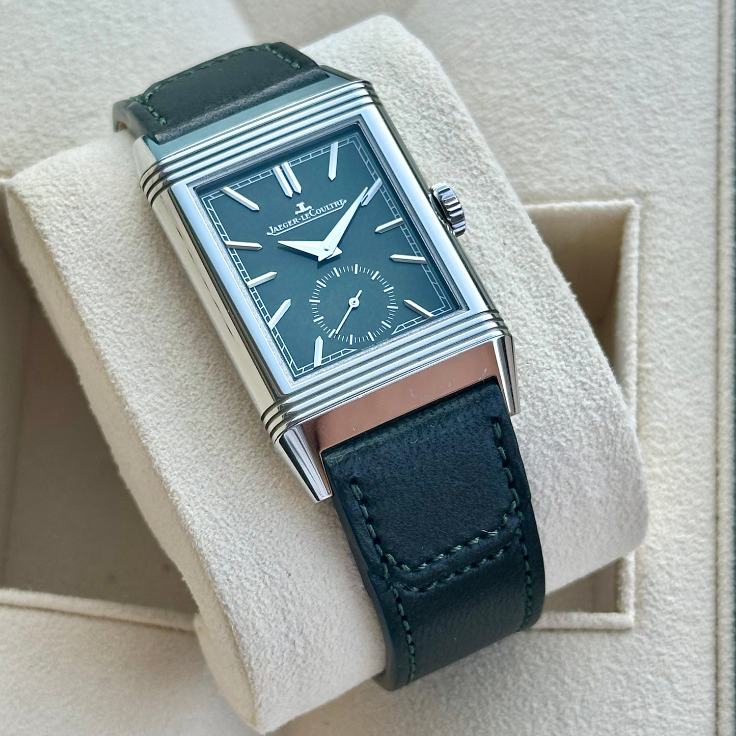 Reverso Tribute Monoface Green 2021