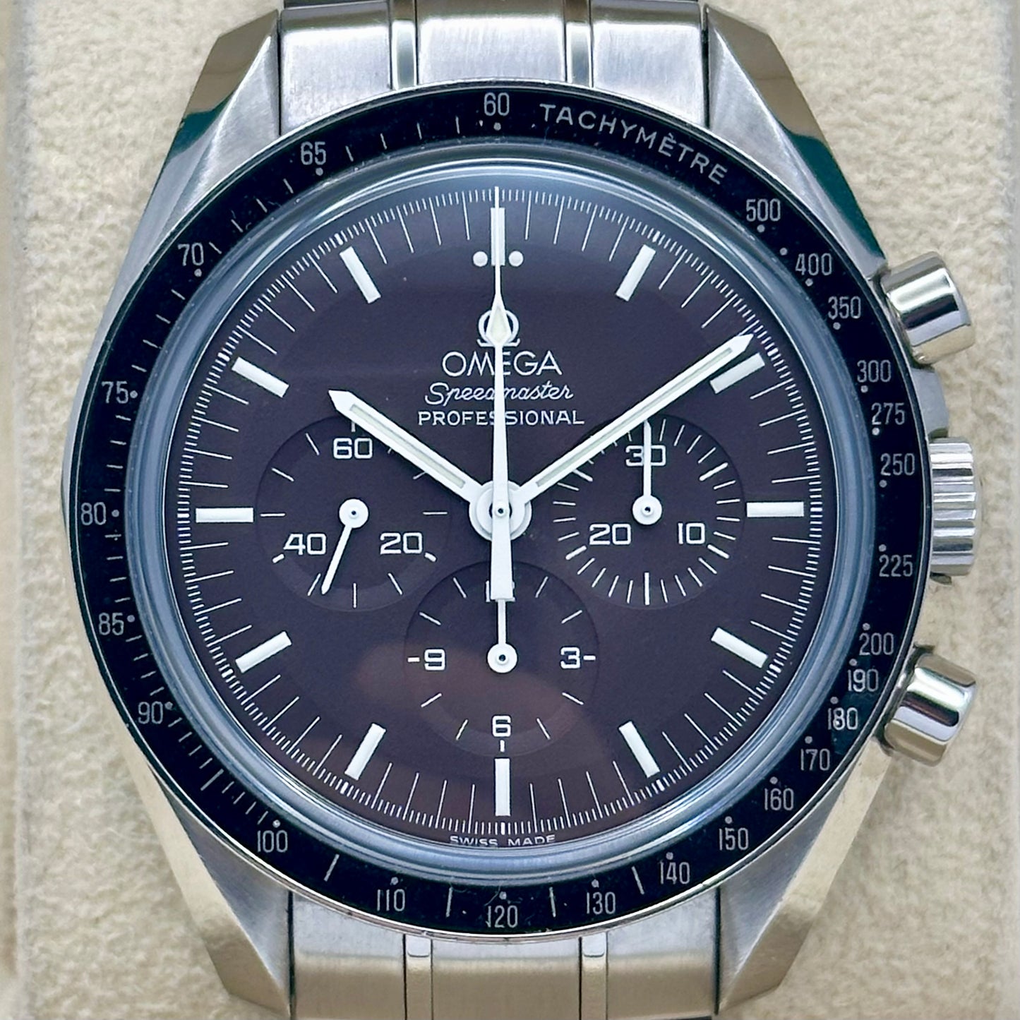 (ON HOLD) Speedmaster Professional Sapphire Sandwich Brown Dial Ref 311.30.42.30.13.001 2009