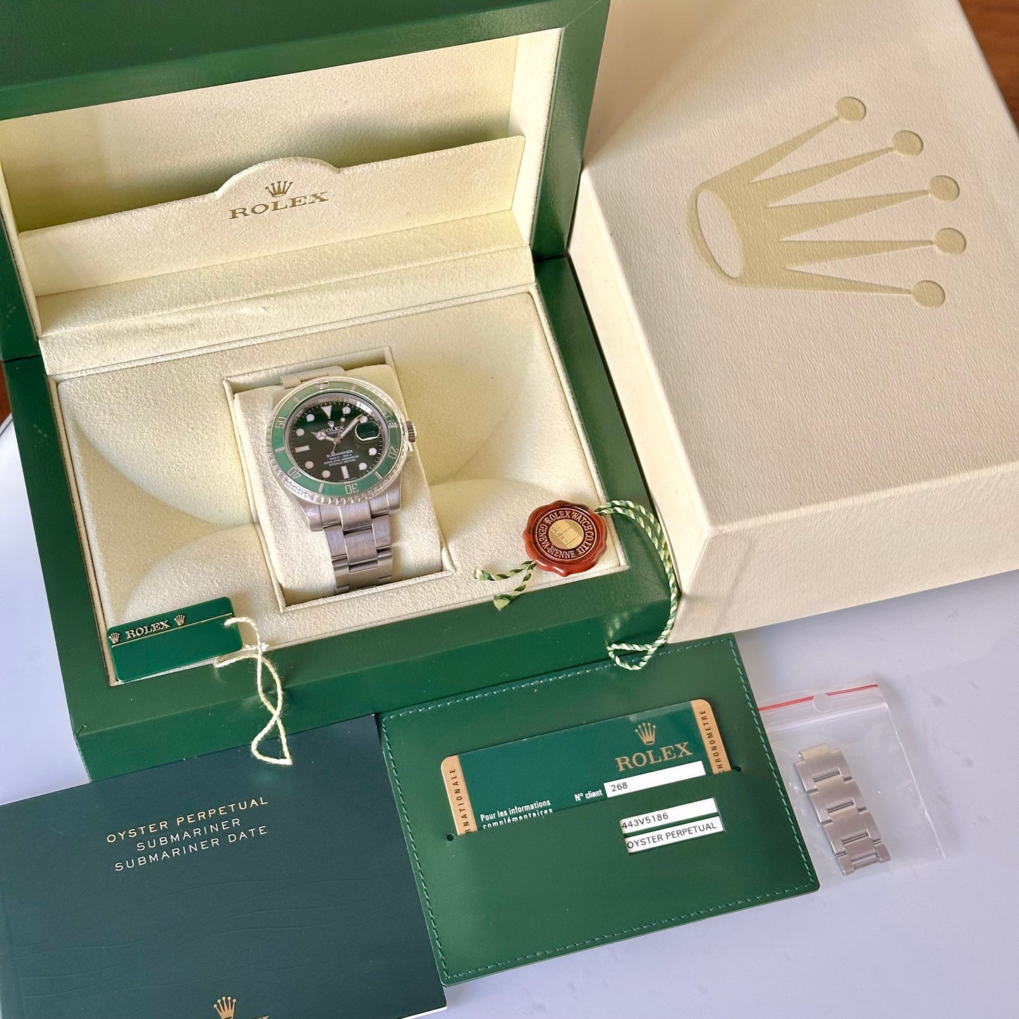 Submariner Date Hulk Ref 116610LV 2013