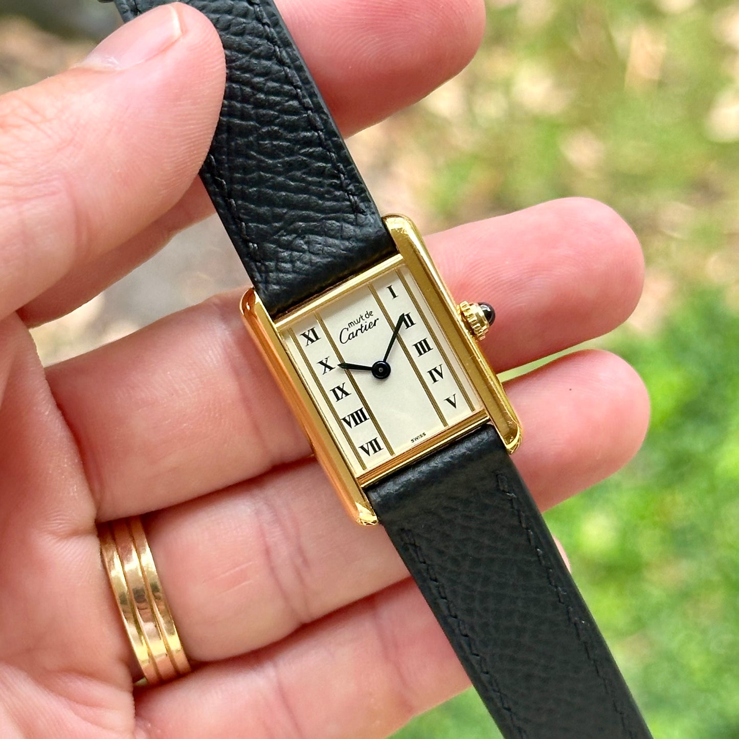 Tank Must Small White Column Dial Ref 5057001