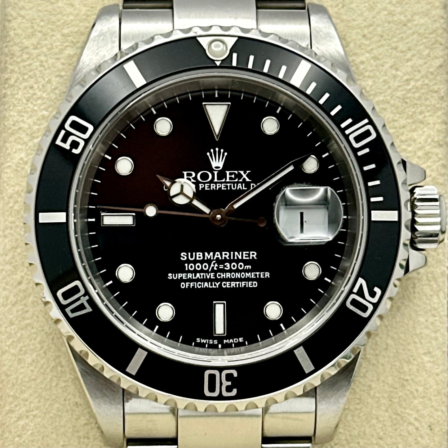 Submariner Date Ref 16610 2000 RSC 2014