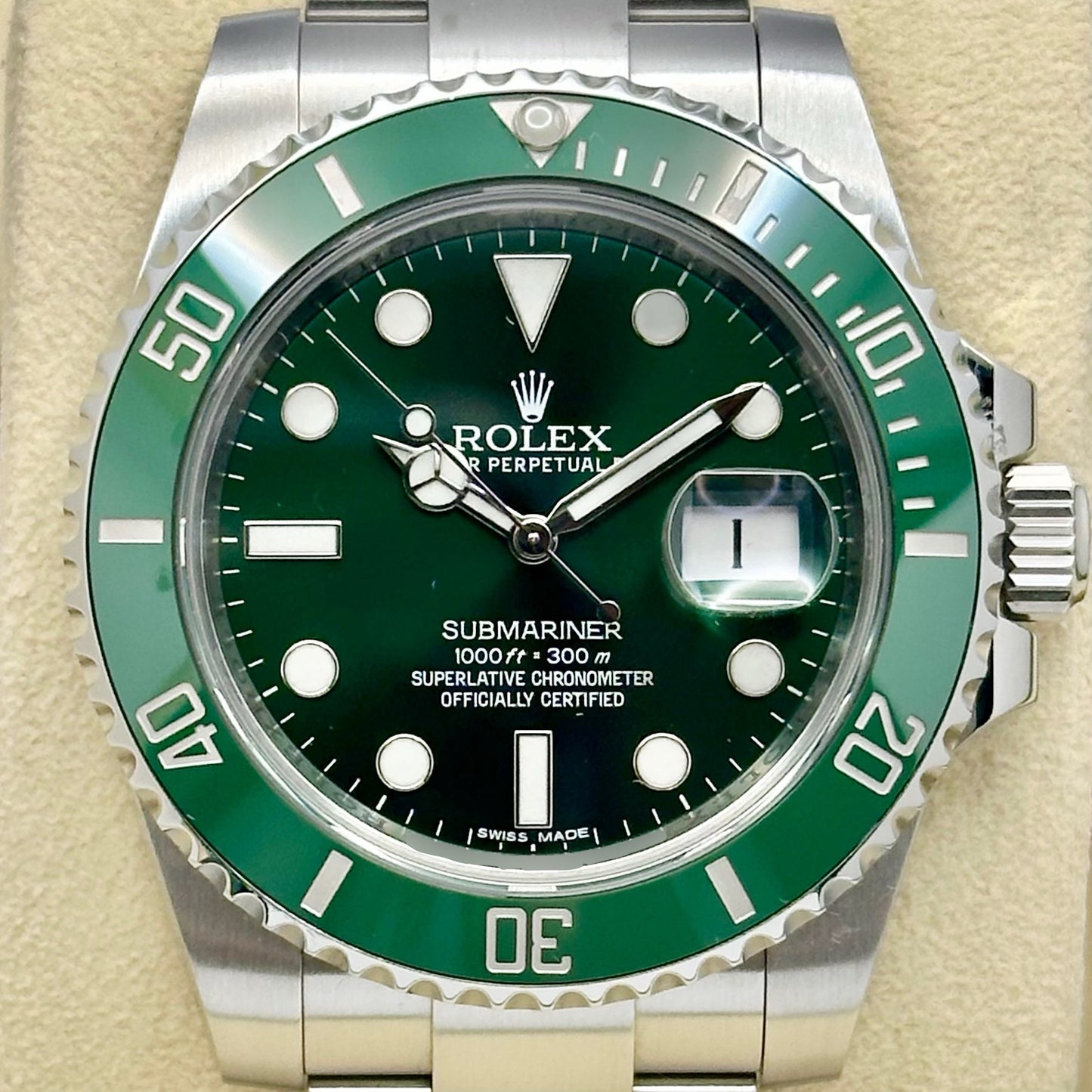 Submariner Date Hulk Ref 16610LV 2014