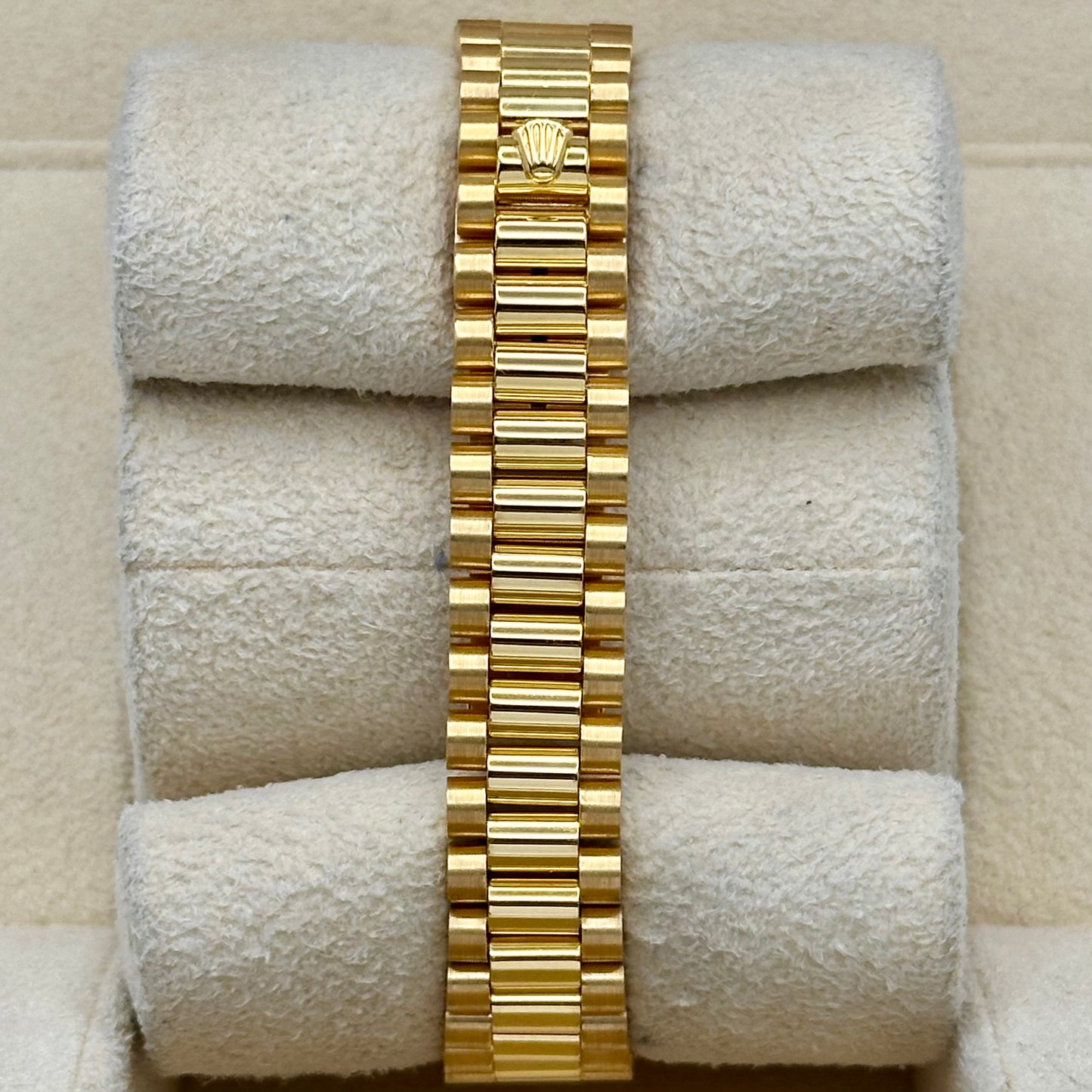 Lady-Datejust 26 Champagne Diamond 18K Yellow Gold President Ref 69178