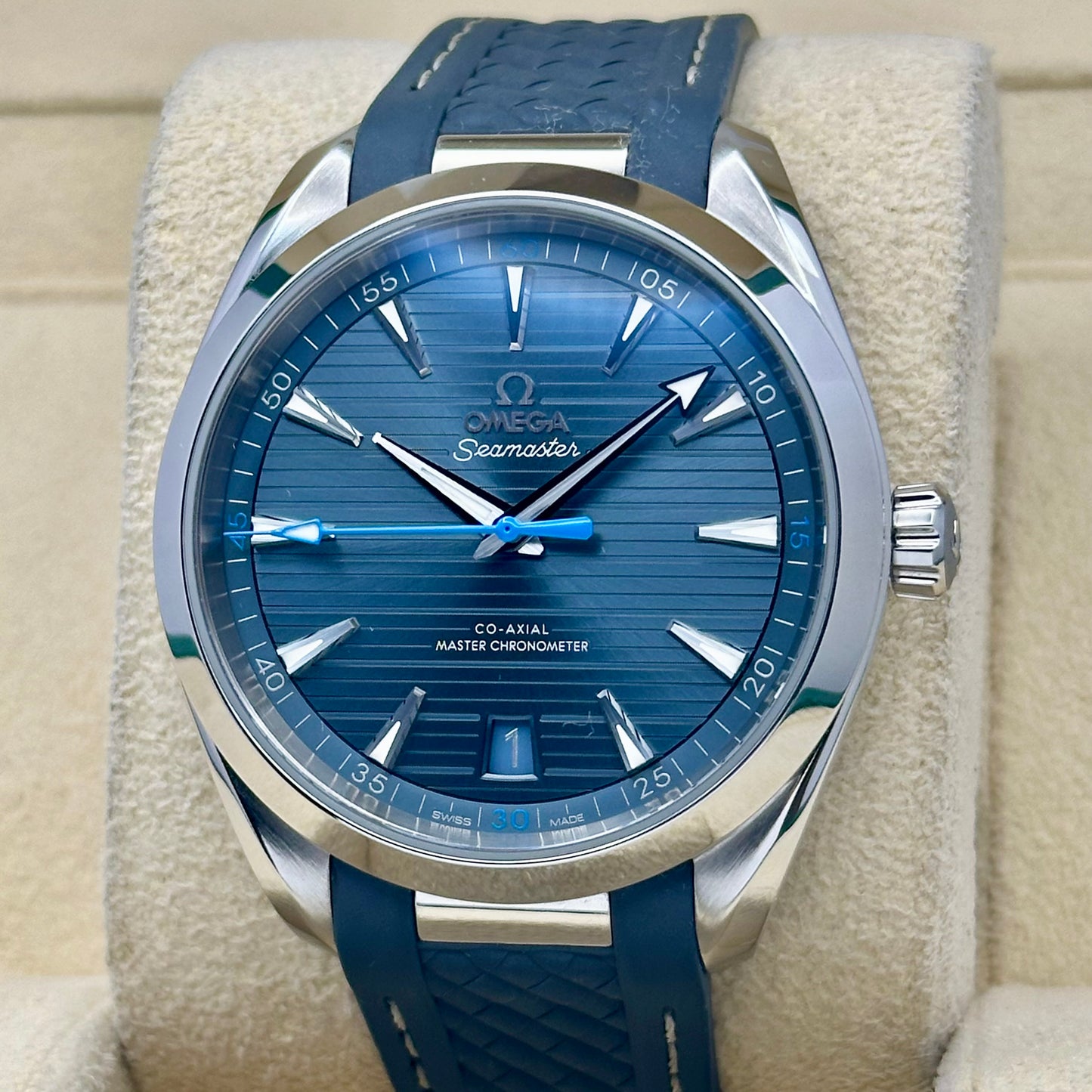 Seamaster Aqua Terra 150M Blue Ref 220.12.41.21.03.002 2018
